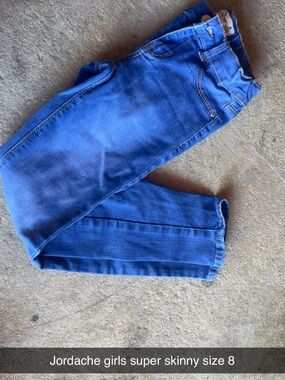 Jordache Girls Blue Jeans